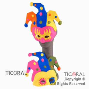 MASCARA ARLEQUIN FLUO x 6 MASCARA ARLEQUIN FLUO x 6